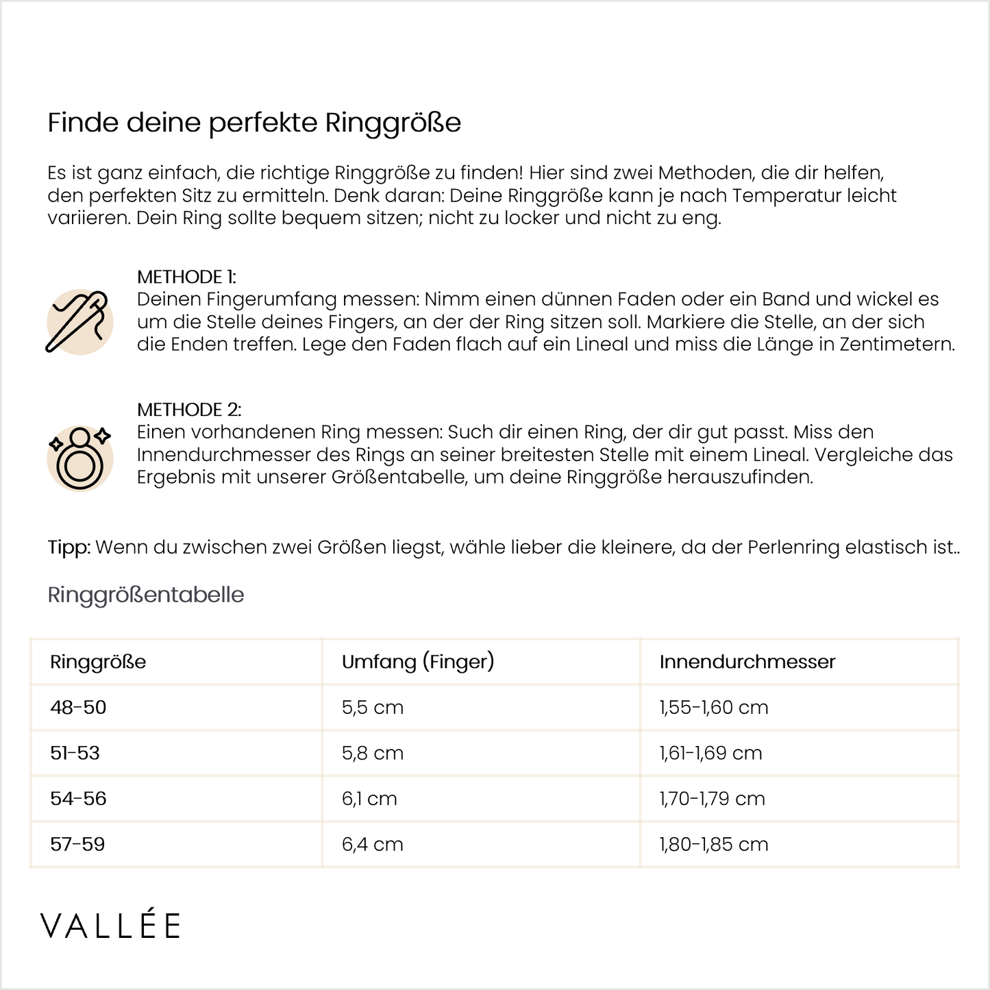 Elastischer Perlenring