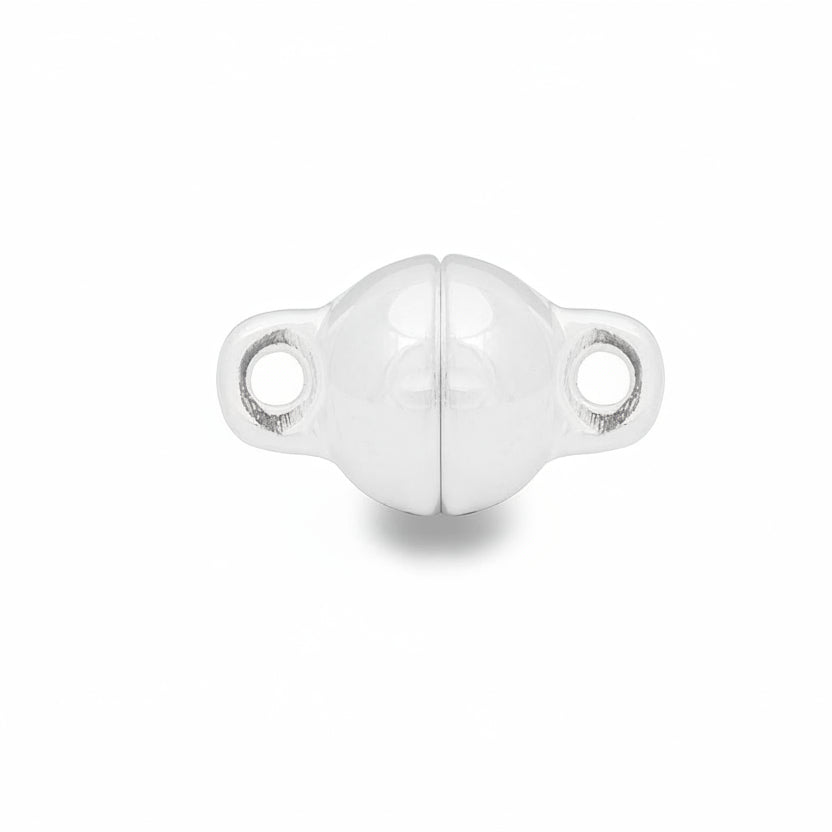 Perlenarmband mit Silber-Magnetschließe, Produktansicht