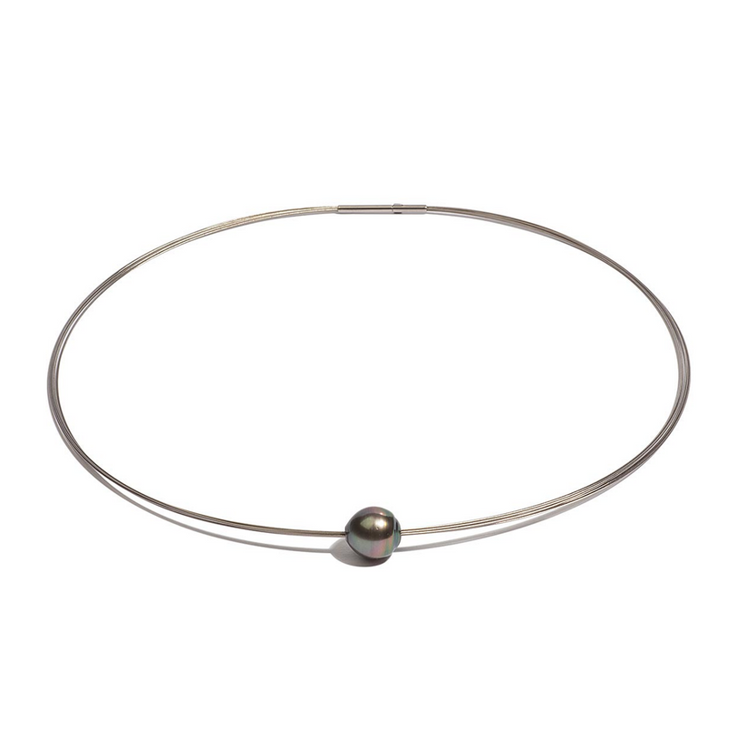  Halsreif mit Tahiti-Perle 