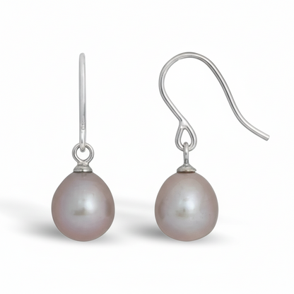 Perlen Ohrhänger aus 925er Silber